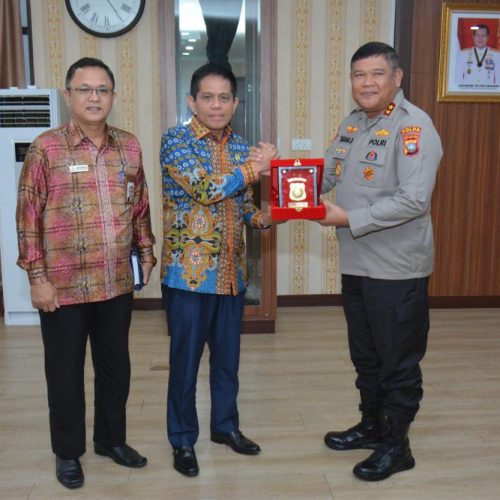 Audiensi Silaturahmi Pimpinan Ombusman RI Provinsi Kepri Bersama Kapolda Kepri