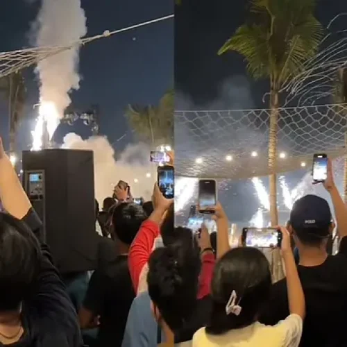 Viral Warga Jakarta Kena Prank Pertunjukan Kembang Api Tahun Baru 2024 di PIK 2